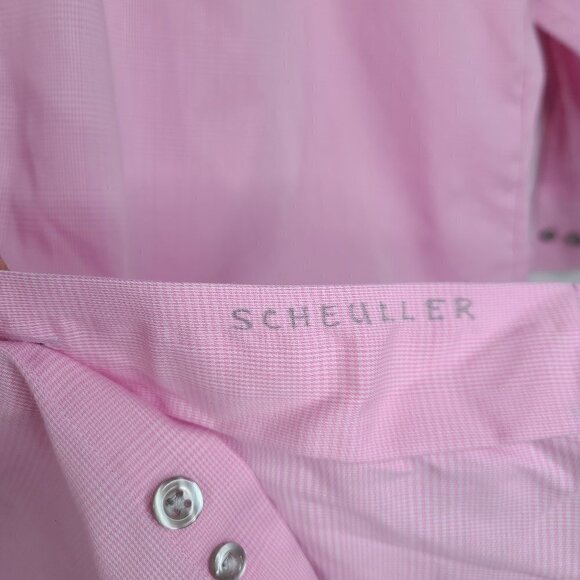 Set of Kenneth Cole Pink & Green Button Up Non Iron Regular Long Sleeve Shirts - Picture 2 of 16